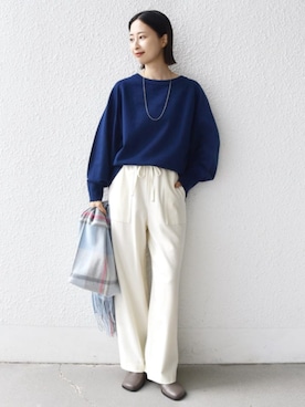 「SHIPS（シップス）のアイテム」を使った、FUJITAさん（レディース・159cm）の秋コーディネート