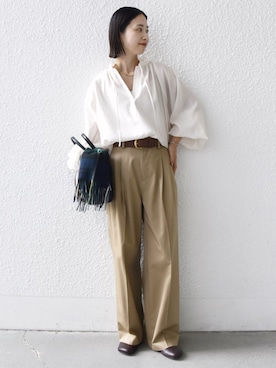 FUJITAさん（レディース・159cm）の秋コーディネート