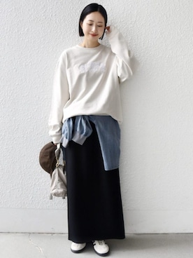 FUJITAさん（レディース・159cm）の冬コーディネート