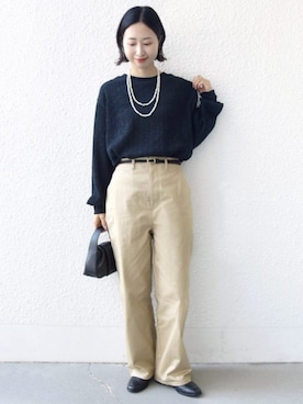 FUJITAさん(レディース・159cm)の冬コーディネート