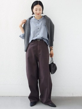 FUJITAさん（レディース・159cm）の秋コーディネート