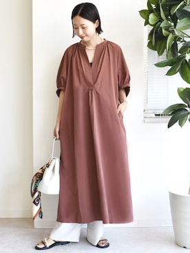 FUJITAさん（レディース・159cm）の夏コーディネート