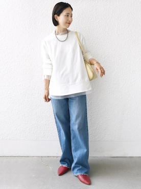 FUJITAさん（レディース・159cm）の夏コーディネート