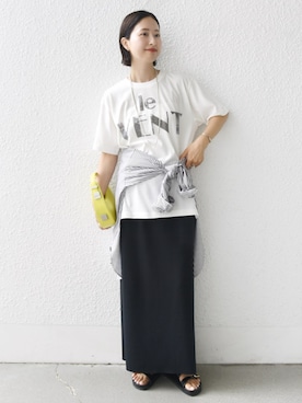 「シップス フォー ウィメン(SHIPS for women)」｜FUJITAさん（レディース・159cm）の夏コーディネート