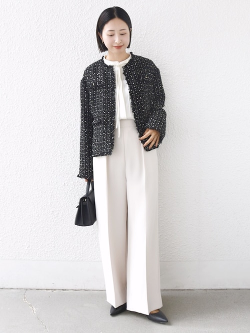 SHIPS別注】troisiemeCHACO: ツイード ジャケット（セレモニー対応可