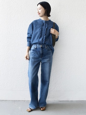 FUJITAさん（レディース・159cm）の冬コーディネート