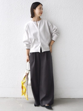 「シップス」｜FUJITAさん（レディース・159cm）の秋コーディネート