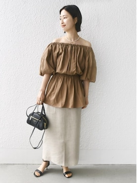 FUJITAさん（レディース・159cm）の春コーディネート