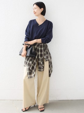 FUJITAさん(レディース・159cm)の秋コーディネート