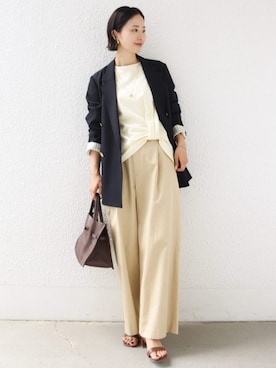 FUJITAさん(レディース・159cm)の秋コーディネート