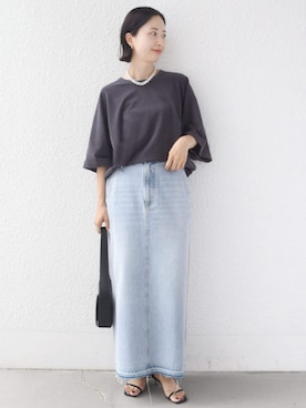 FUJITAさん(レディース・159cm)の夏コーディネート