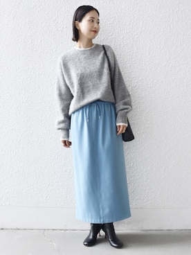 「SHIPS」｜FUJITAさん（レディース・159cm）の秋コーディネート