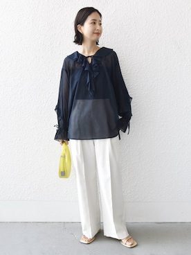 FUJITAさん（レディース・159cm）の冬コーディネート