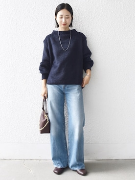 「アイテム（ショルダーバッグ）」を使った、FUJITAさん（レディース・159cm・30代）の秋コーディネート