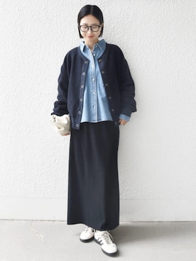 FUJITAさん（レディース・159cm）の冬コーディネート