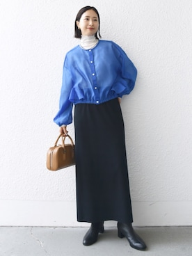 FUJITAさん（レディース・159cm）の秋コーディネート