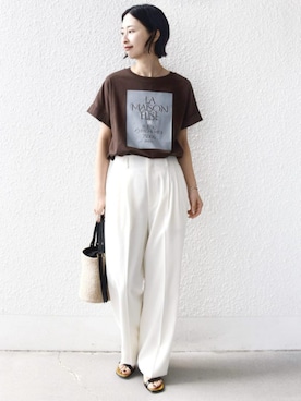 「SHIPS（シップス）のアイテム」を使った、FUJITAさん（レディース・159cm）の春コーディネート