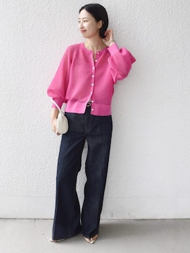 「upperhights（アッパーハイツ）のアイテム」を使った、FUJITAさん（レディース・159cm）の春コーディネート