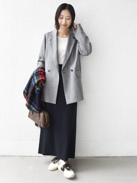 FUJITAさん(レディース・159cm)の秋コーディネート