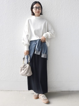 FUJITAさん（レディース・159cm）の冬コーディネート