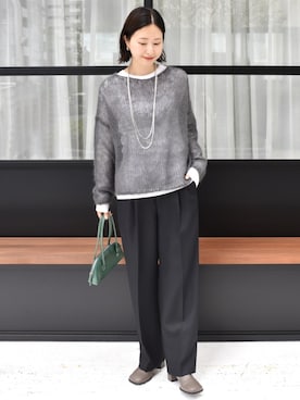 「骨格ウェーブ」｜FUJITAさん（レディース・159cm・30代）の秋コーディネート