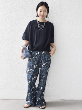 「SHIPS（シップス）のアイテム」を使った、FUJITAさん（レディース・159cm）の夏コーディネート
