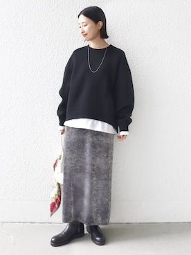 「SHIPS（シップス）のアイテム」を使った、FUJITAさん（レディース・159cm）の秋コーディネート