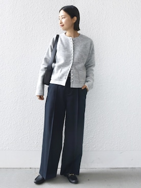 FUJITAさん（レディース・159cm）の冬コーディネート