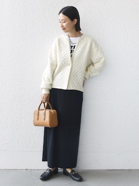 FUJITAさん（レディース・159cm）の冬コーディネート