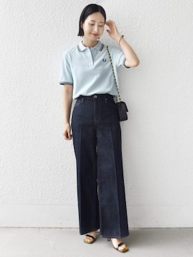 「MILOS（ミロス）のアイテム」を使った、FUJITAさん（レディース・159cm）の春コーディネート