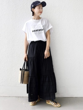 「SHIPS（シップス）のアイテム」を使った、FUJITAさん（レディース・159cm）の春コーディネート