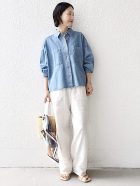 FUJITAさん(レディース・159cm)の春コーディネート