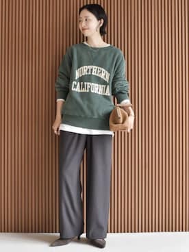 FUJITAさん(レディース・159cm)の秋コーディネート