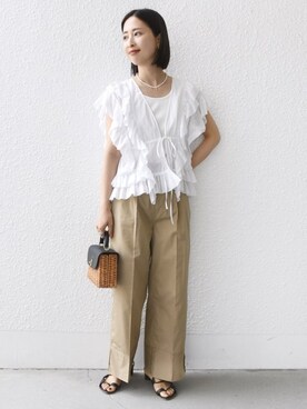 FUJITAさん(レディース・159cm)の春コーディネート