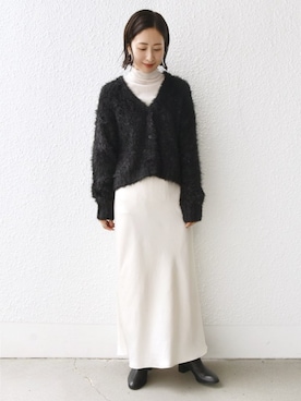 FUJITAさん(レディース・159cm)の冬コーディネート