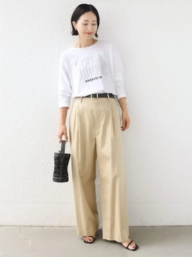 FUJITAさん(レディース・159cm)の夏コーディネート