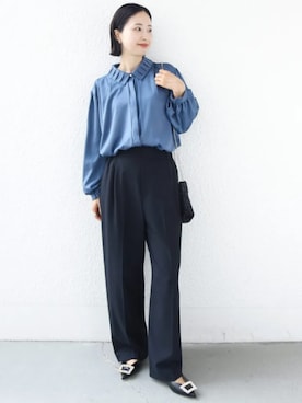 FUJITAさん（レディース・159cm）の秋コーディネート