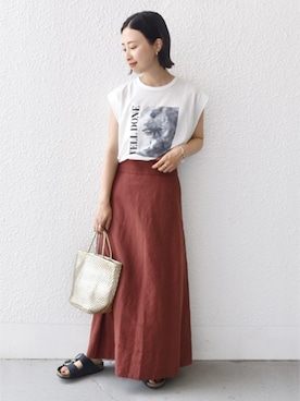 FUJITAさん(レディース・159cm)の夏コーディネート