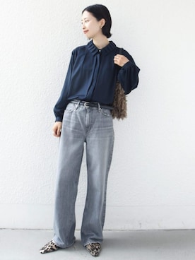FUJITAさん（レディース・159cm）の秋コーディネート