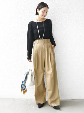 FUJITAさん（レディース・159cm）の夏コーディネート