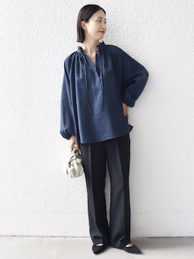 「SHIPS for women」｜FUJITAさん（レディース・159cm）の秋コーディネート