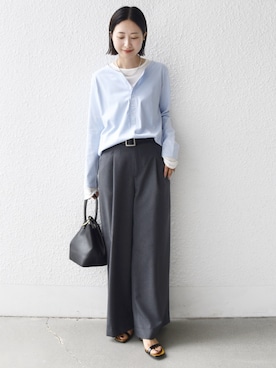 「SHIPS（シップス）のアイテム」を使った、FUJITAさん（レディース・159cm）の秋コーディネート