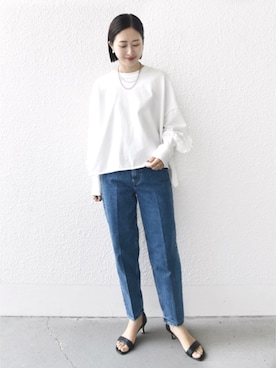 「upper hights」｜FUJITAさん（レディース・159cm）の冬コーディネート