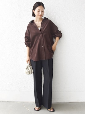 「骨格ウェーブ」｜FUJITAさん（レディース・159cm・30代）の秋コーディネート