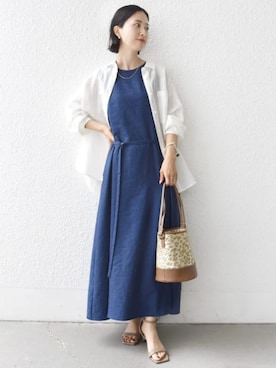 FUJITAさん(レディース・159cm)の夏コーディネート