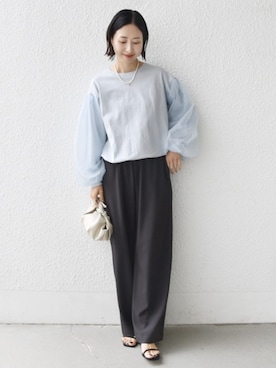 「SHIPS（シップス）のアイテム（その他パンツ）」を使った、FUJITAさん（レディース・159cm）の冬コーディネート