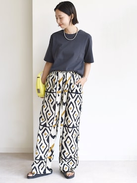 FUJITAさん（レディース・159cm・30代）の夏コーディネート