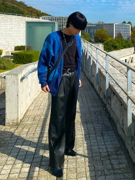「新年一発目」｜「アイテム（アクセサリー）」を使った、yuusa13yuuさん（メンズ・177cm）の冬コーディネート