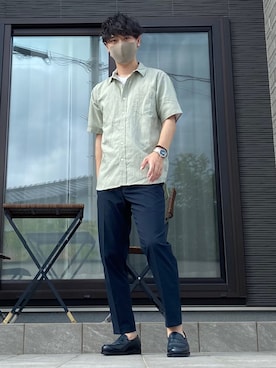 「サニーレーベル」｜「アイテム（その他）」を使った、たけるさん（メンズ・172cm）の夏コーディネート