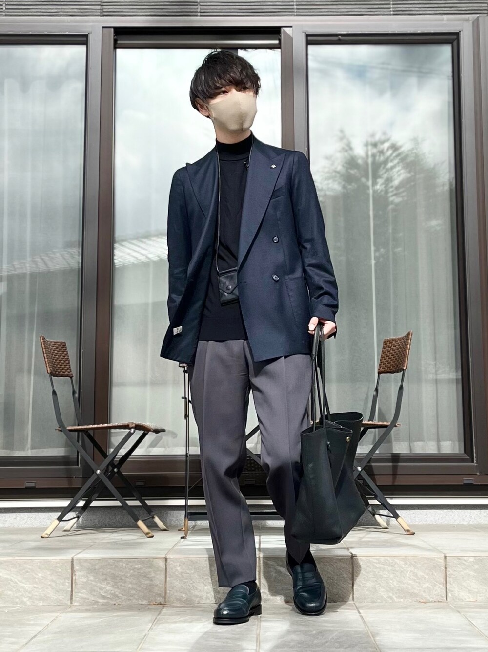 たける｜TAGLIATOREのテーラードジャケットを使ったコーディネート - WEAR